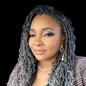 Elegant Silver and Black Hair Extensions